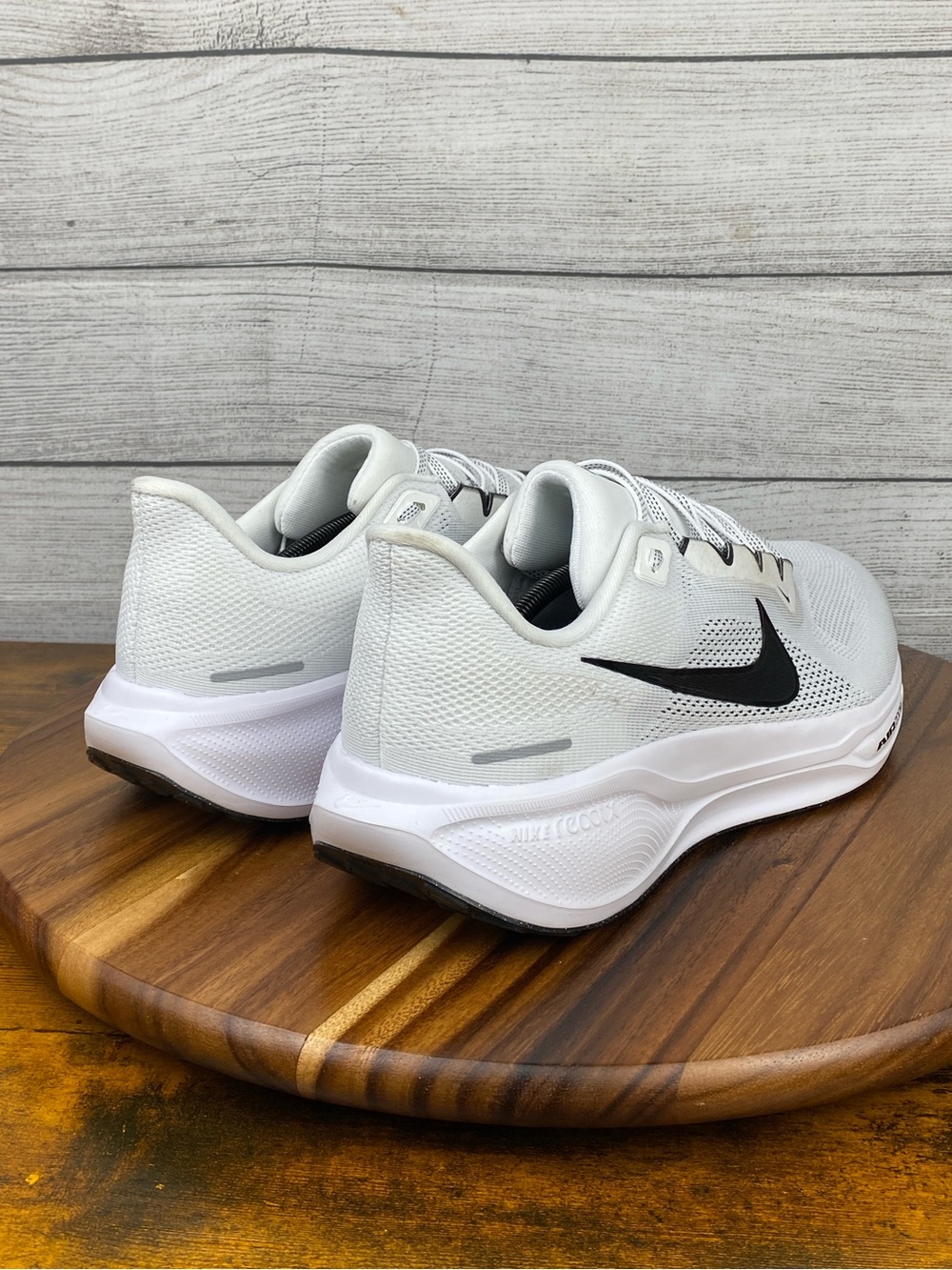 Nike Air Zoom Pegasus 41 Wide TB White Black Running Shoe HF1537-100 Men’s 13 - Picture 5 of 12